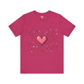 Radiant Heart Graphic T-Shirt in Bold Pink