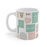 Start Each Day with a Grateful Heart Mug – Inspirational Gratitude Mug