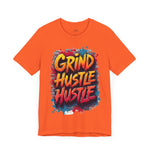 Grind Hustle Tee - Unstoppable Graffiti Urban Streetwear