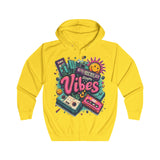 Vintage Vibes Graphic Hoodie – Retro Streetwear Style for Women