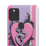 Graffiti Phone Case: Urban Chic for Girls with London Skylin - Phone Case by Printify | Unique designs from ArteoDesign