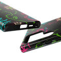 Urban Floral Graffiti Phone Case – Neon Street Art Vibes for iPhone & Samsung