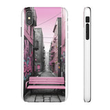 Stylish Graffiti Phone Case for Girls - Urban Elegance Design