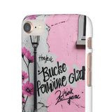 Urban Graffiti Phone Case for Girls - Soft Neon Street Art