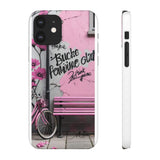 Graffiti Phone Case: Urban Chic with a Feminine Twist - Phone Case by Printify | Unique designs from ArteoDesign