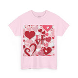 Valentine’s Day Heart Love Graphic T-Shirt