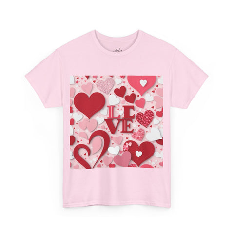 Valentine’s Day Heart Love Graphic T-Shirt