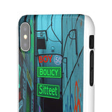 Graffiti-Inspired Phone Case for Girls: Urban Chic Style - Phone Case by Printify | Unique designs from ArteoDesign