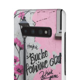 Graffiti Phone Case: Urban Chic with a Feminine Twist - Phone Case by Printify | Unique designs from ArteoDesign