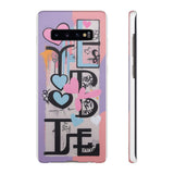 Graffiti Phone Case for Girls: Urban Chic Meets Feminine Sty - Phone Case by Printify | Unique designs from ArteoDesign