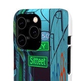 Graffiti-Inspired Phone Case for Girls: Urban Chic Style - Phone Case by Printify | Unique designs from ArteoDesign