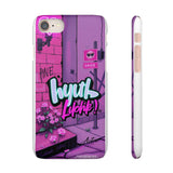 Graffiti Phone Case: Urban Chic for Girls with a Twist - Phone Case by Printify | Unique designs from ArteoDesign