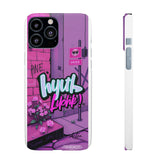 Graffiti Phone Case: Urban Chic for Girls with a Twist - Phone Case by Printify | Unique designs from ArteoDesign