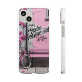 Graffiti Phone Case: Urban Chic with a Feminine Twist - Phone Case by Printify | Unique designs from ArteoDesign