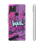 Urban Graffiti Chic Phone Case - Cool Street Style for Girls