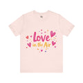 White Love in the Air T-Shirt - Whimsical Design