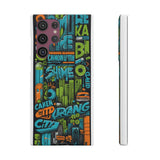 Urban Graffiti Style Phone Case - Cool and Chic for Girls