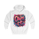 Bold Graffiti Own It Hoodie - Women's Streetwear