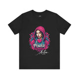 Urban Girl T-Shirt - Vibrant Street Style & Heart Design UK - T-Shirt by Printify | Unique designs from ArteoDesign